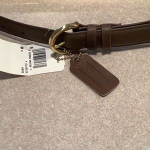 NWT beautiful Coach leather belt
